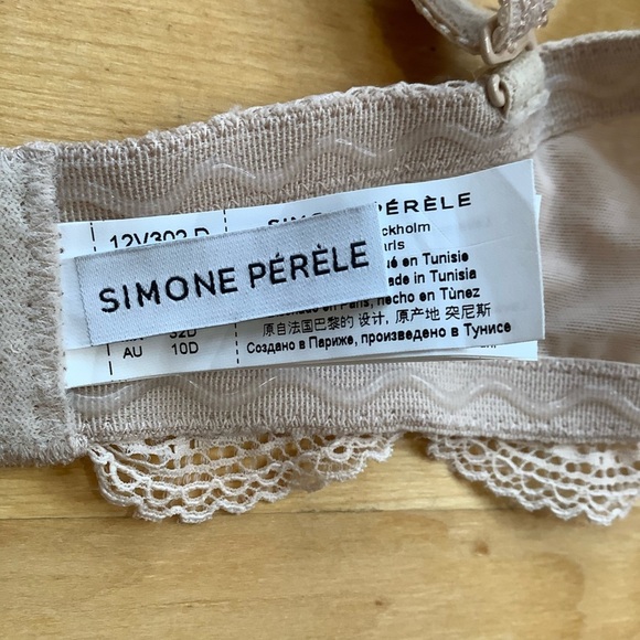 SIMONE PERELE Beige Karma Strapless Bra Size 32D - Picture 7 of 14